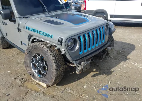 2022 Jeep Wrangler 4Xe Unlimited Rubicon 4X4 z USA, uszkodzony, nr VIN 1C4JJXR69NW153188